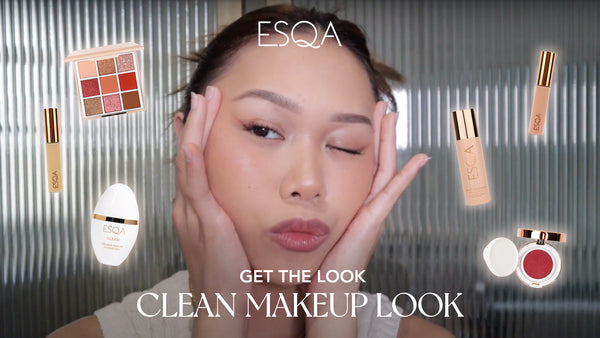 Clean Makeup Look dengan ESQA Cosmetics.