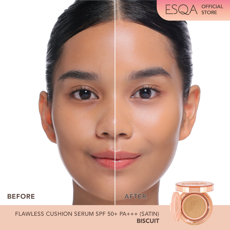 [NEW] ESQA Flawless Cushion Serum SPF 50+ PA+++ - Satin