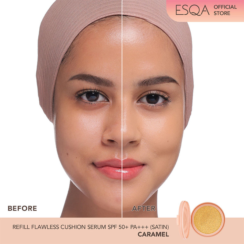 ESQA (Refill) Flawless Cushion Serum SPF 50+ PA+++ - Satin