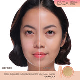 ESQA (Refill) Flawless Cushion Serum SPF 50+ PA+++ - Satin