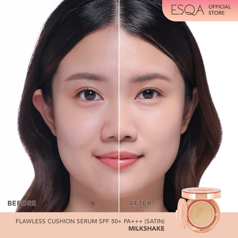 [NEW] ESQA Flawless Cushion Serum SPF 50+ PA+++ - Satin