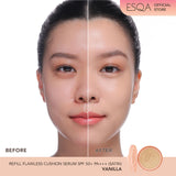 ESQA (Refill) Flawless Cushion Serum SPF 50+ PA+++ - Satin