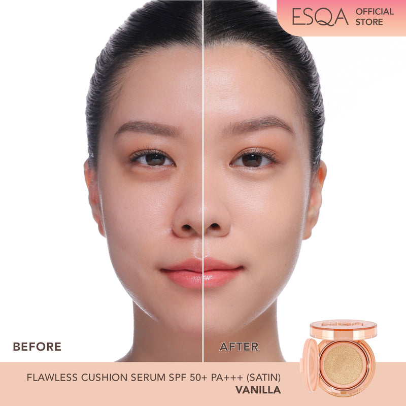 [NEW] ESQA Flawless Cushion Serum SPF 50+ PA+++ - Satin