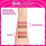 Barbie X ESQA Golden Girl Cream Blush & Contour Duo
